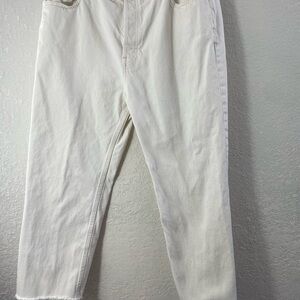 Everlane Relaxed Straight Fit Raw Hem Sz 33 Regular